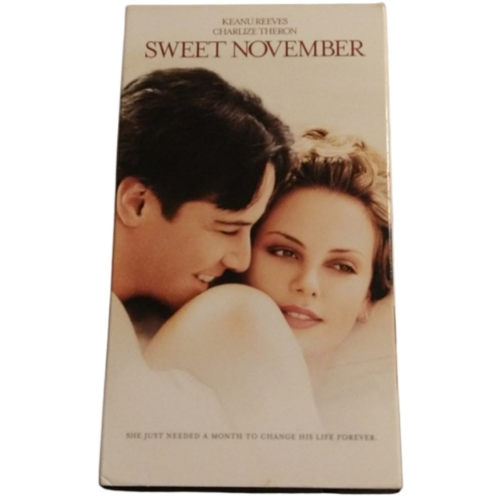 6/$15 Sweet November 2001 Warner bros VHS video tape